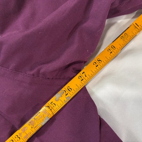 John Blair large burgundy jacket zipper front 2X    Lot J - Picture 4 of 5